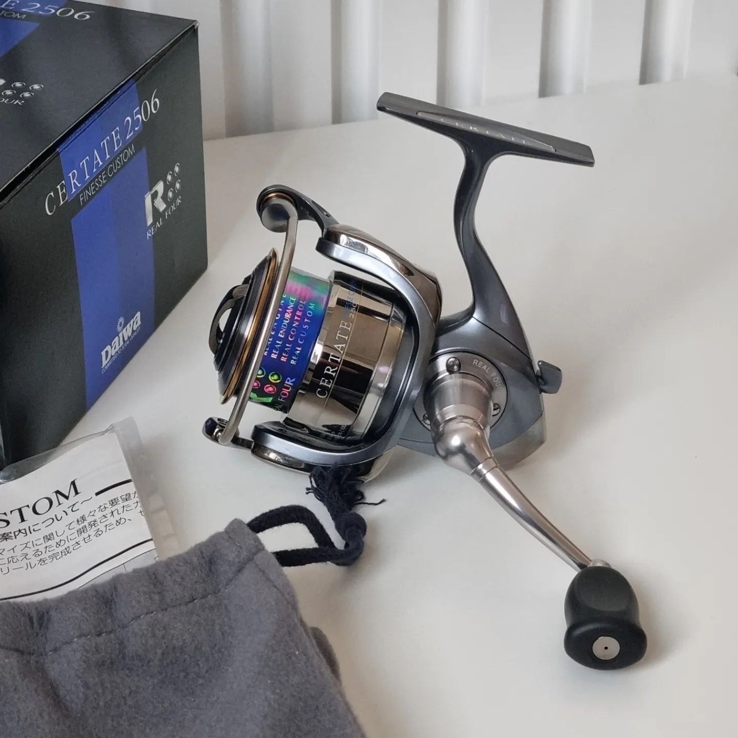 Нова котушка 06 Daiwa Certate Finesse Custom 2506. Exist, Stella, Twin