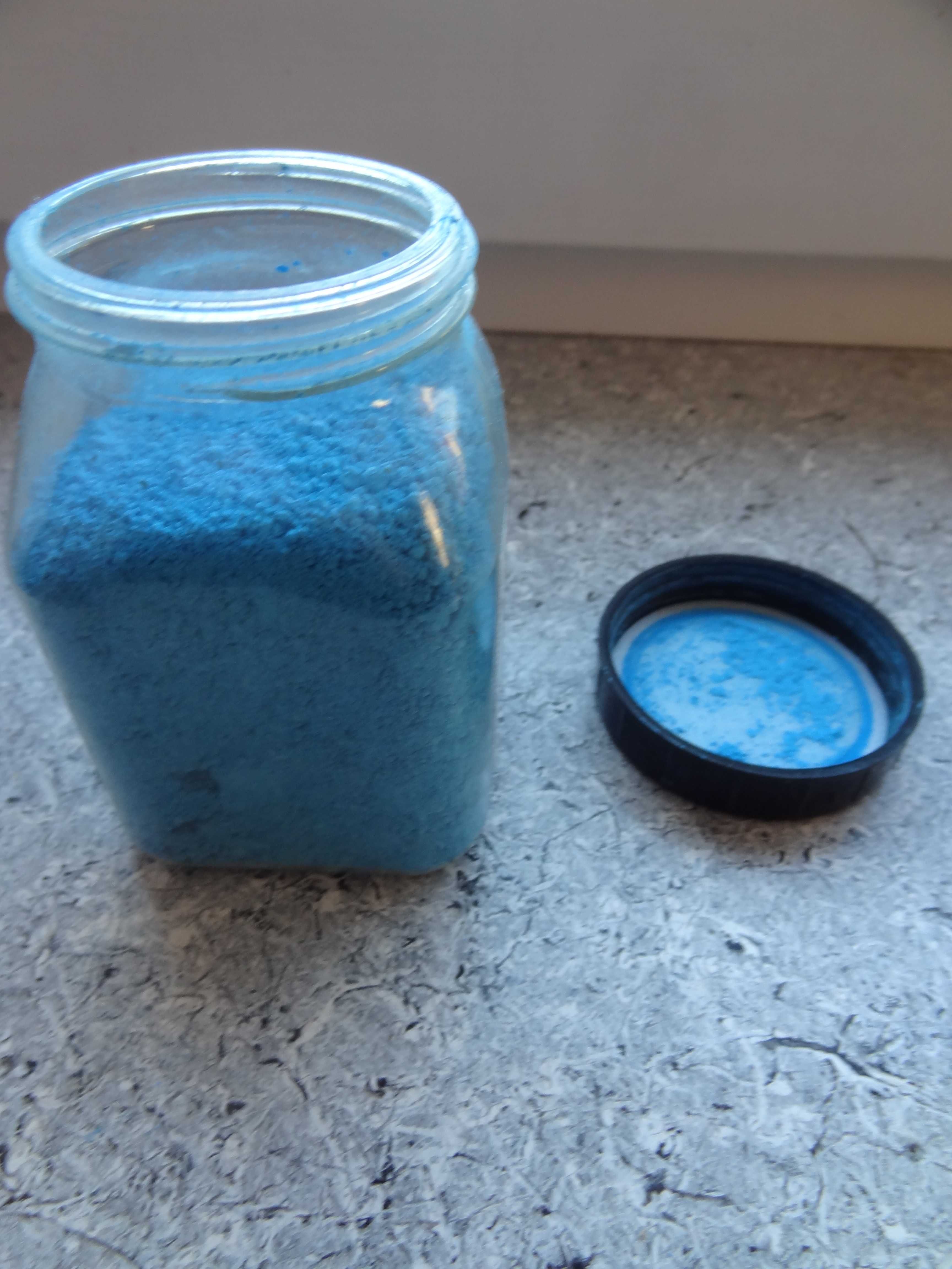 Pigmenty Senneliera prawie nieużywany azure blue dla artystów /kuchnia