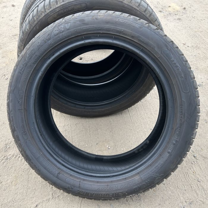 4 opony letnie 195/50 R16 (2x Sebring 2024r., 2x Minerva 2023r.)