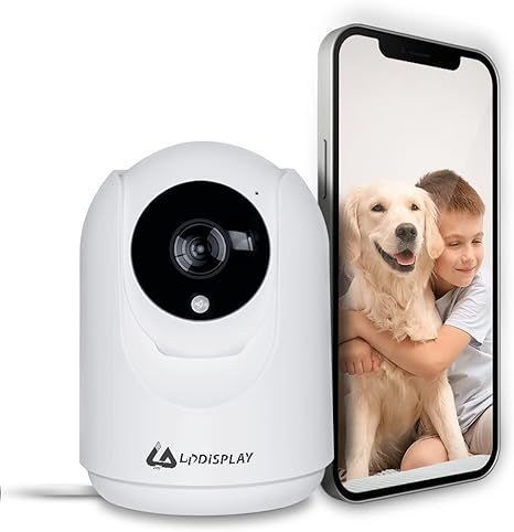 lpdisplay inteligentna kamera wewnętrzna 1080p niania elektroniczna