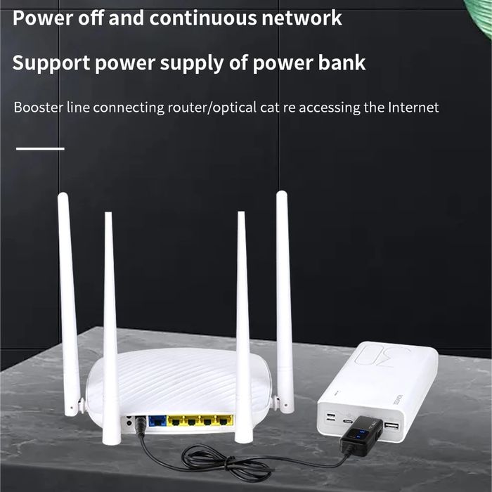 Кабель/Шнур/Провод для роутера,терминала usb-dc 9-12v 5.5х2.1мм(2.5)