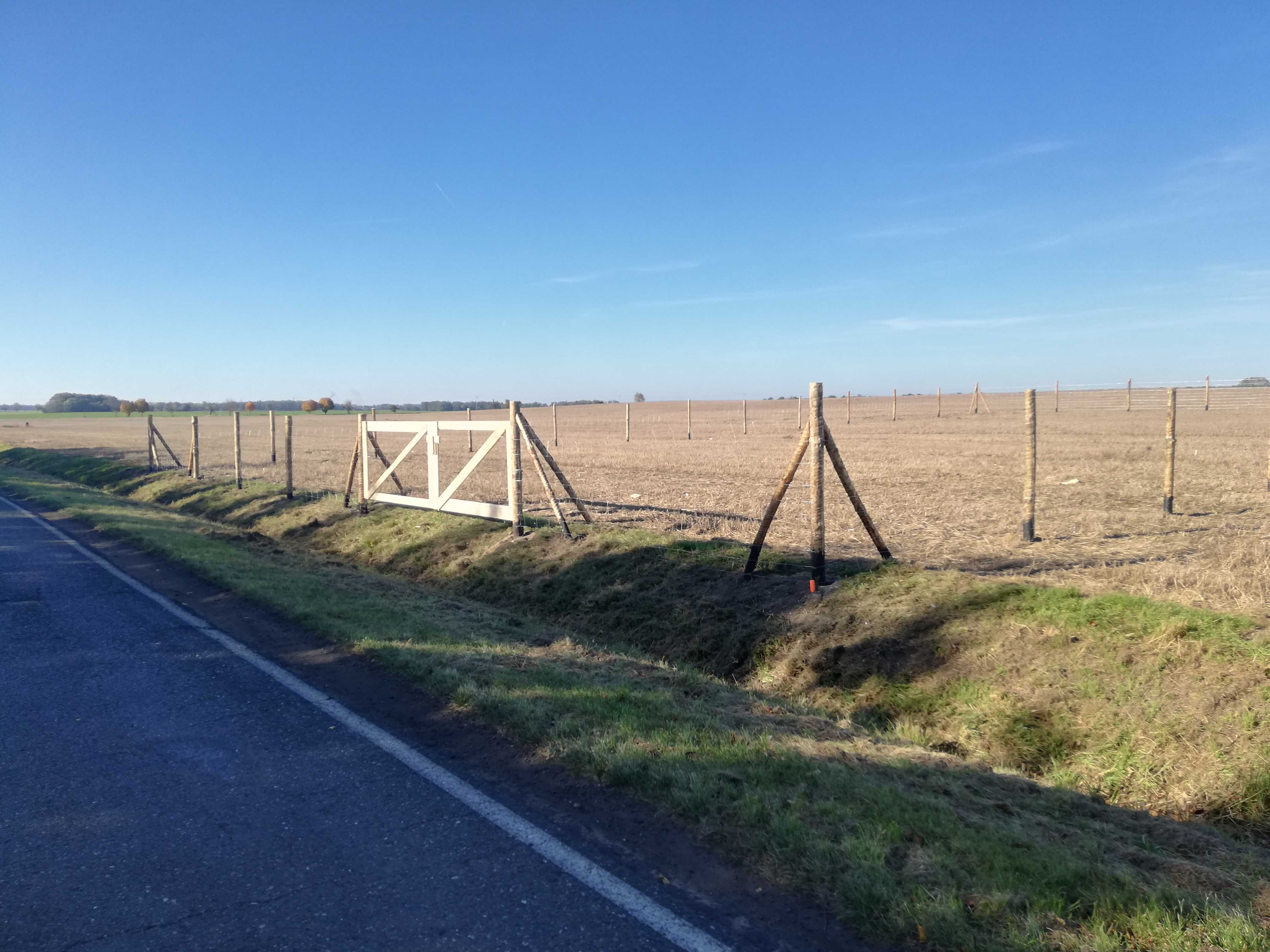 Ogrodzenie budowlane, tymczasowe, stałe,  siatka leśna 160, faktura