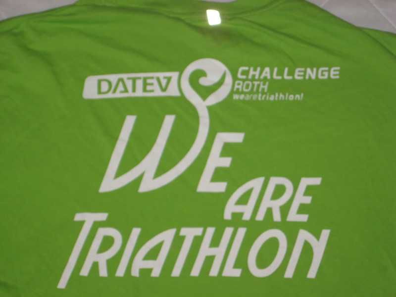 T-shirt koszulka krótki rękaw triatlon Helfer L zielony odblask