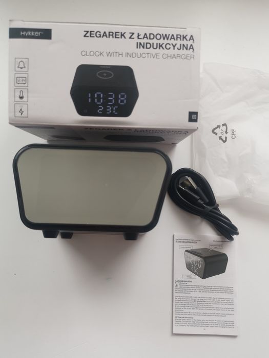 Hykker Zegarek z ładowarką indukcyjną