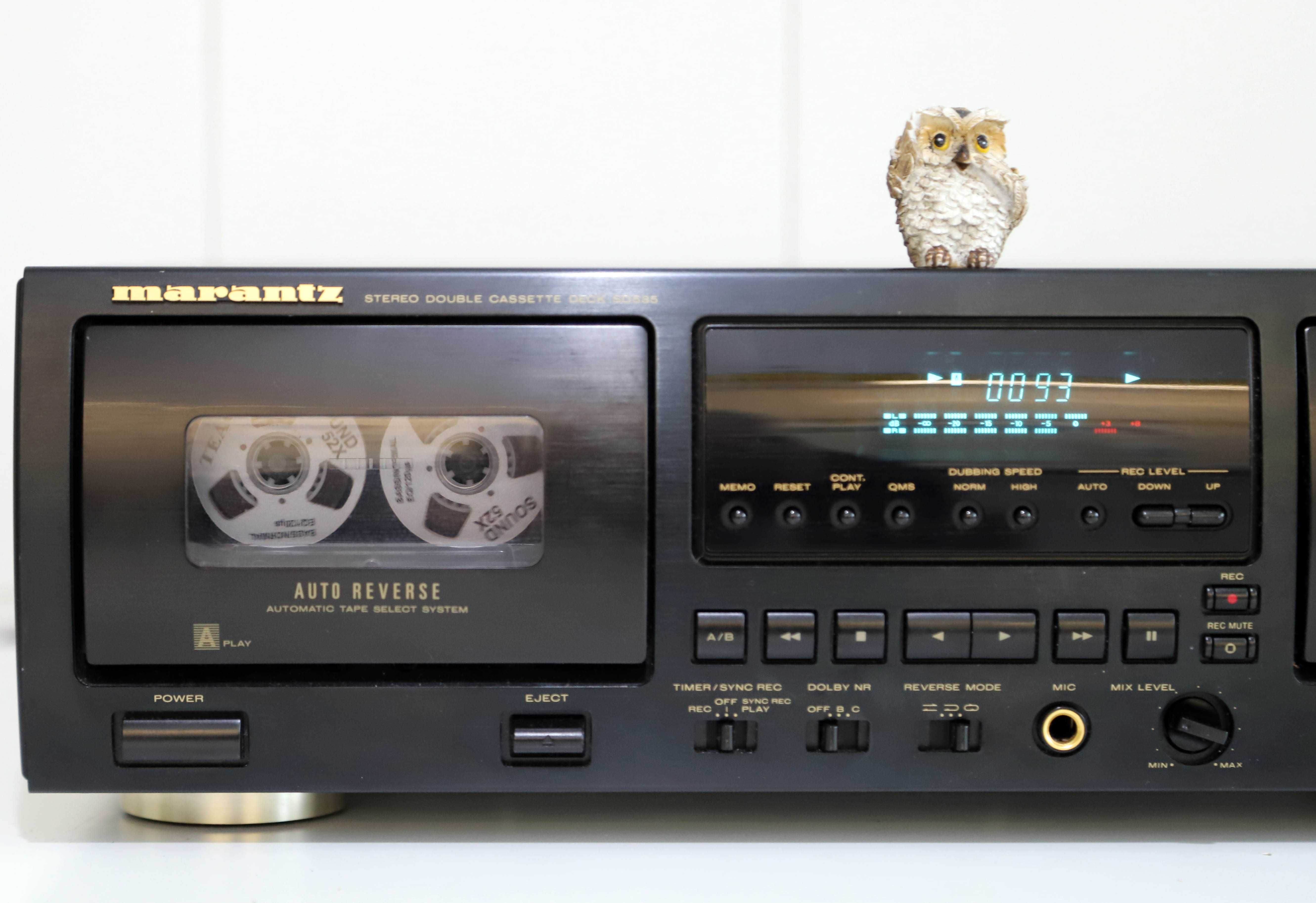 Marantz SD535 Duplo Tape Deck Cassetes autoreverse