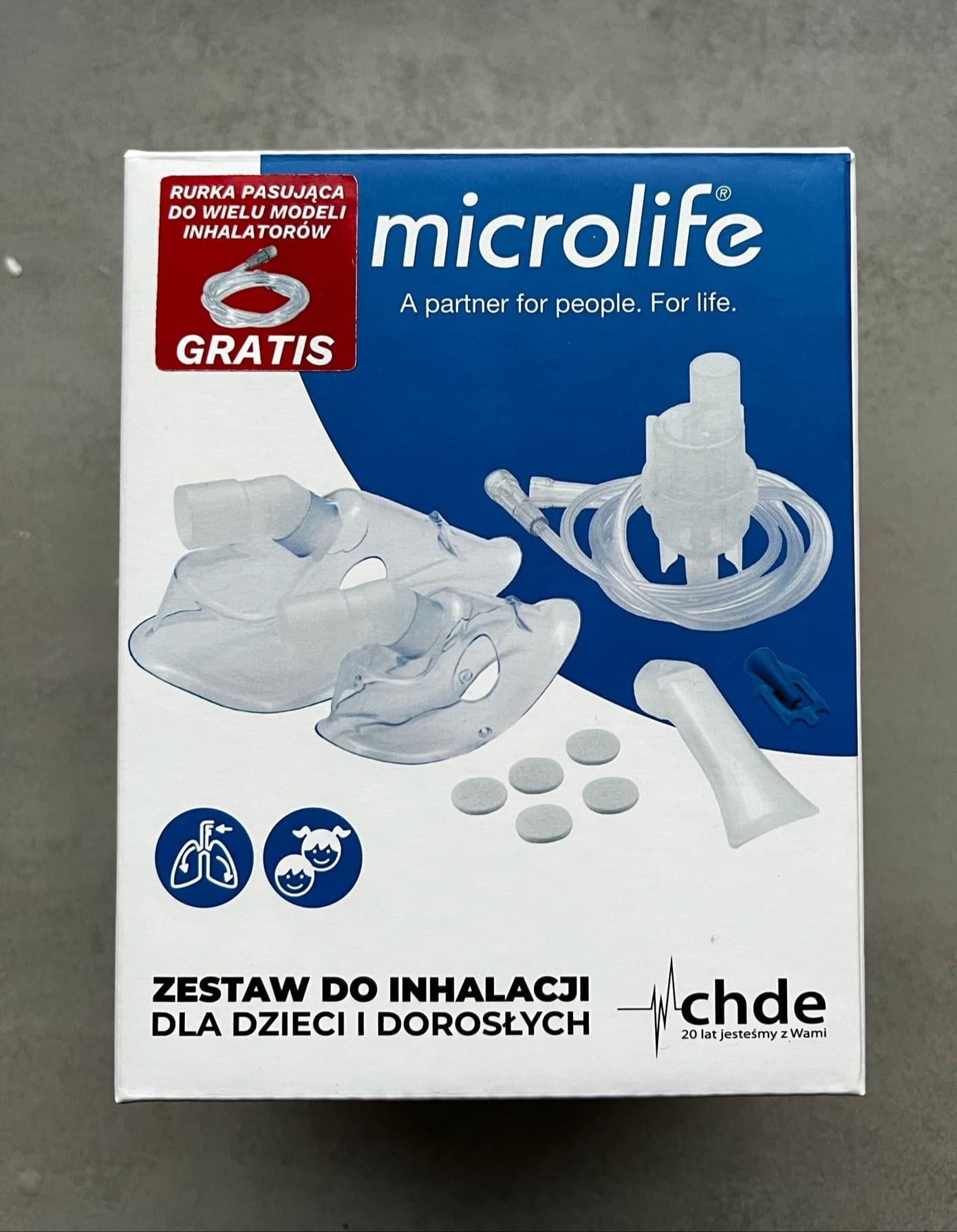 Inhalator + nowy zestaw do inhalacji dzieci i dorosłych