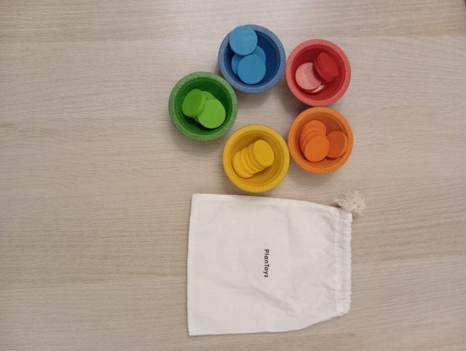 Zabawka edukacyjna Sortuj i Licz Plan Toys Montessori