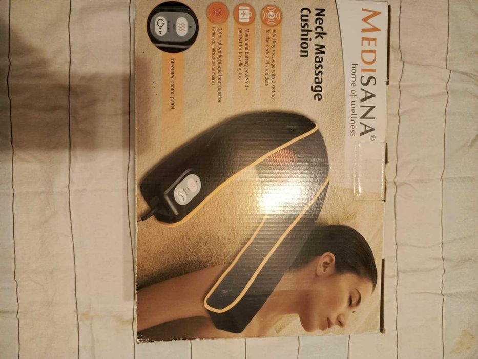 Masażer karku Medisana – Poduszka masująca z funkcją grzania