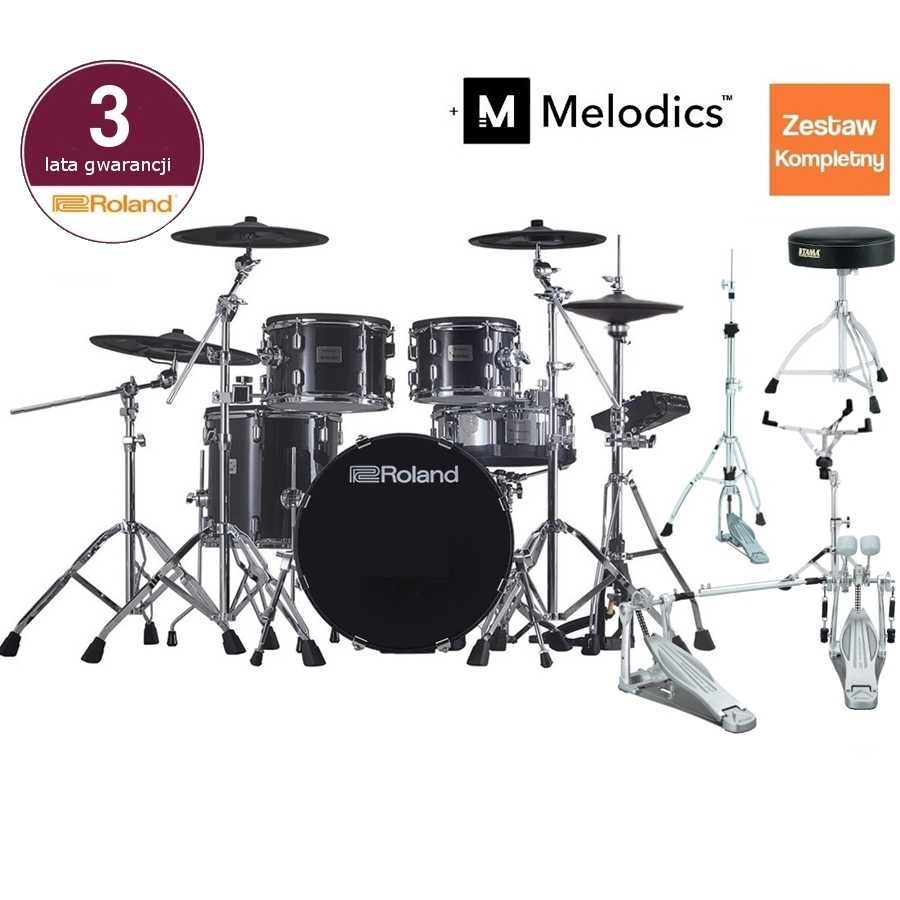 Roland VAD507 + Stopa Double + Statyw HH + Stołek