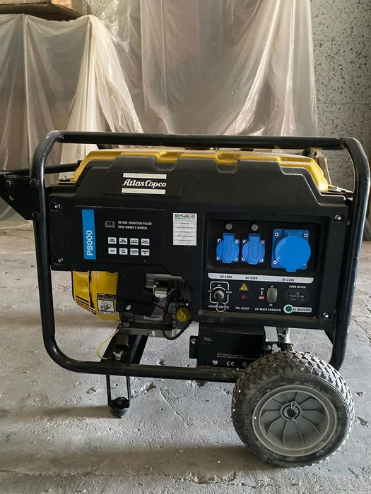 Agregat prądotwórczy 6,5 kw Atlas Copco