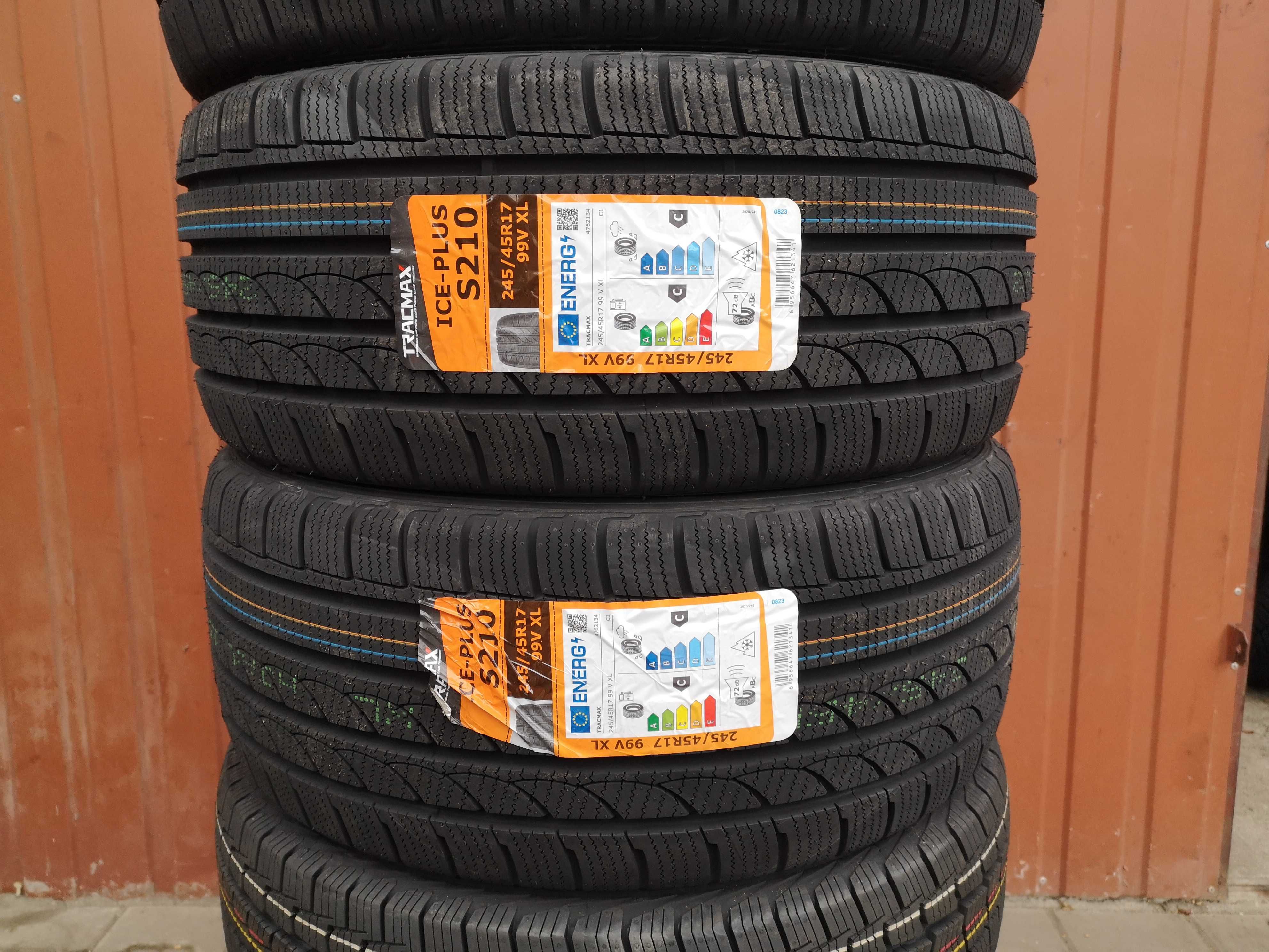 245/45 R17 99V XL - Tracmax Ice-Plus S210 (4 sztuki) NOWE