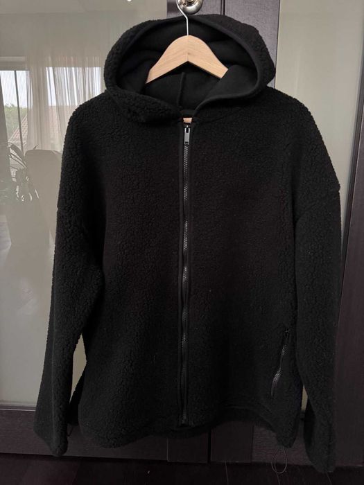 Тепла чоловіча куртка-худі флісова