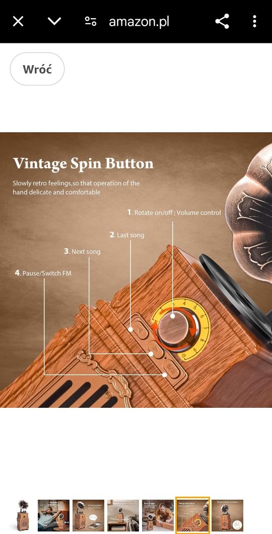 Radio RETRO Bluetooth
