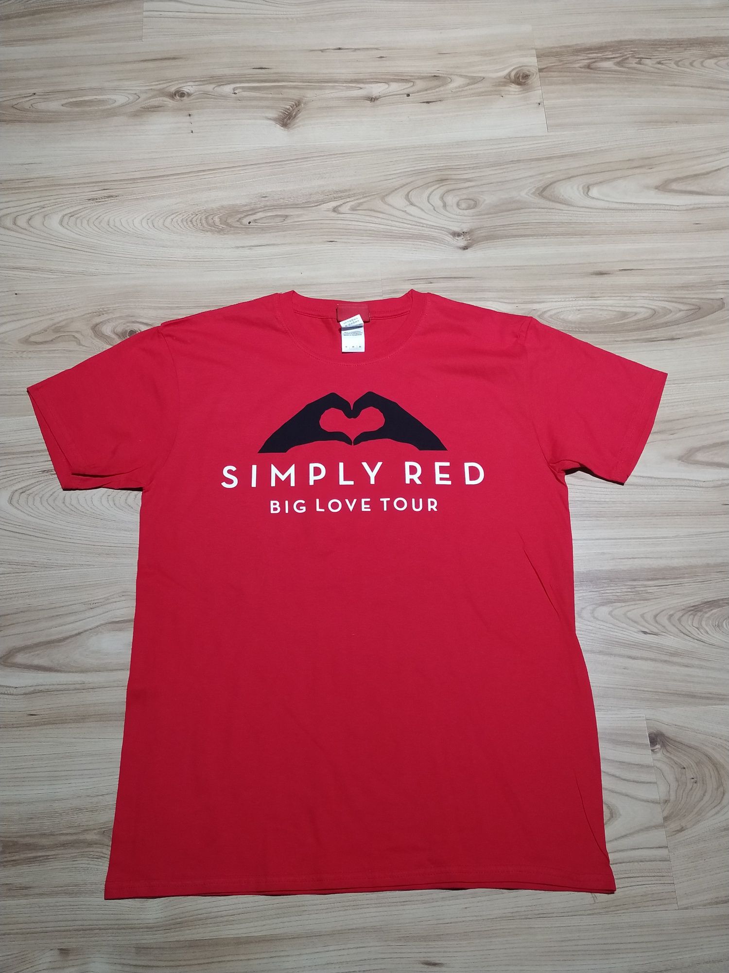 Czerwona Koszulka Simply Red Big Love Tour 2015