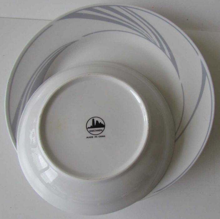 Китайский фарфор Две парные вазы ручной работы Блюда салатник пиалы