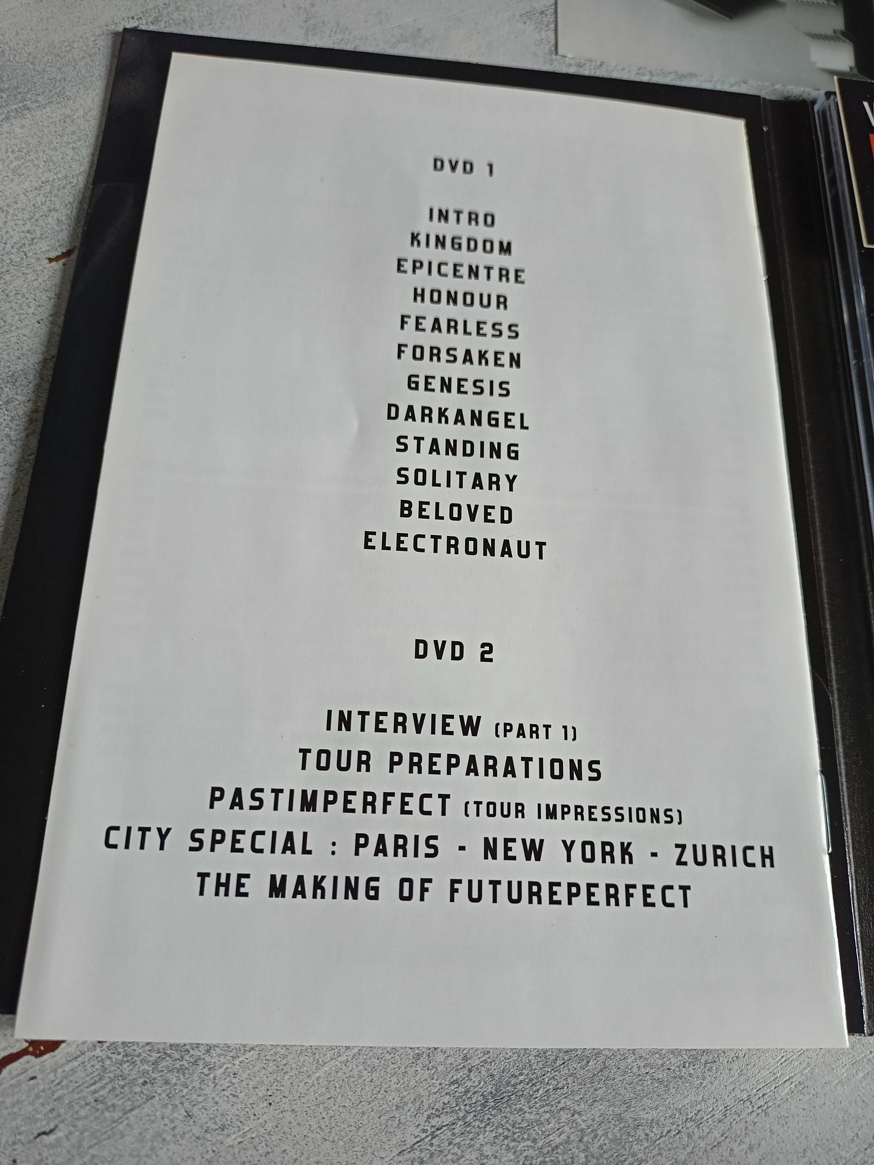 VNV NATION, Pastperfect, Special Edition 2 x DVD/CD-RO .