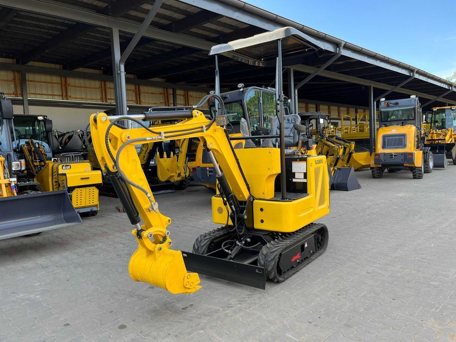 Minikoparka GG800 tani Gunter Grossmann