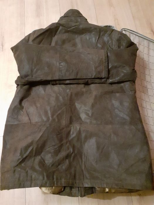 Męska skórzana kurtka/płaszcz