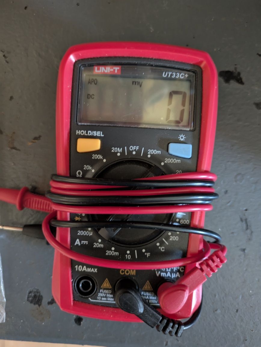 Multimetr unit ut33c+