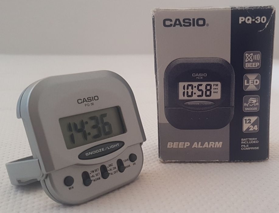 Casio pq-30 zegarek alarm budzik