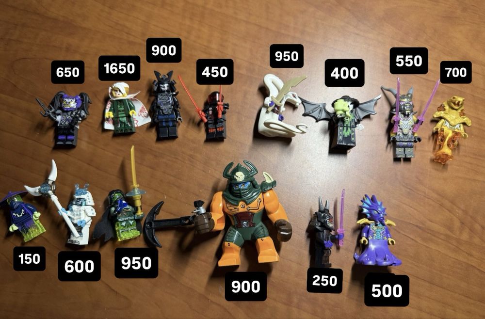 Лего мініфігурки Lego Ninjago