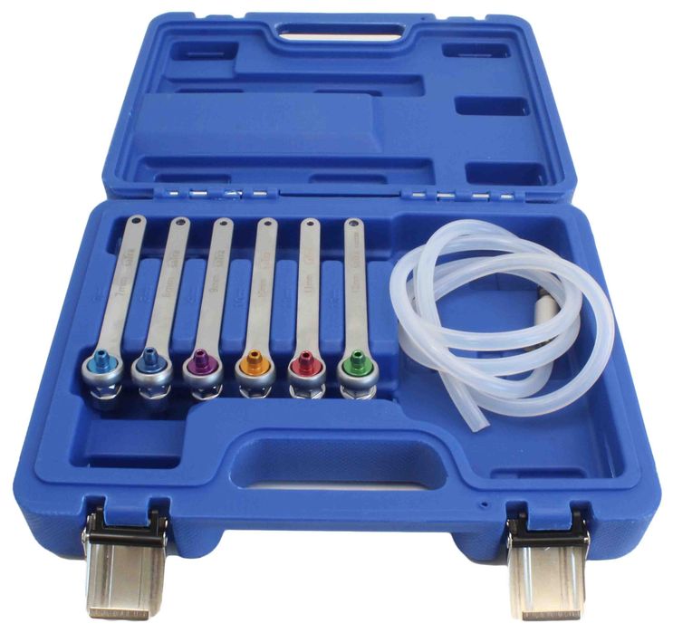 Zestaw Kluczy Do Odpowietrzania Hamulców Wymiany Płynu Z Zawore