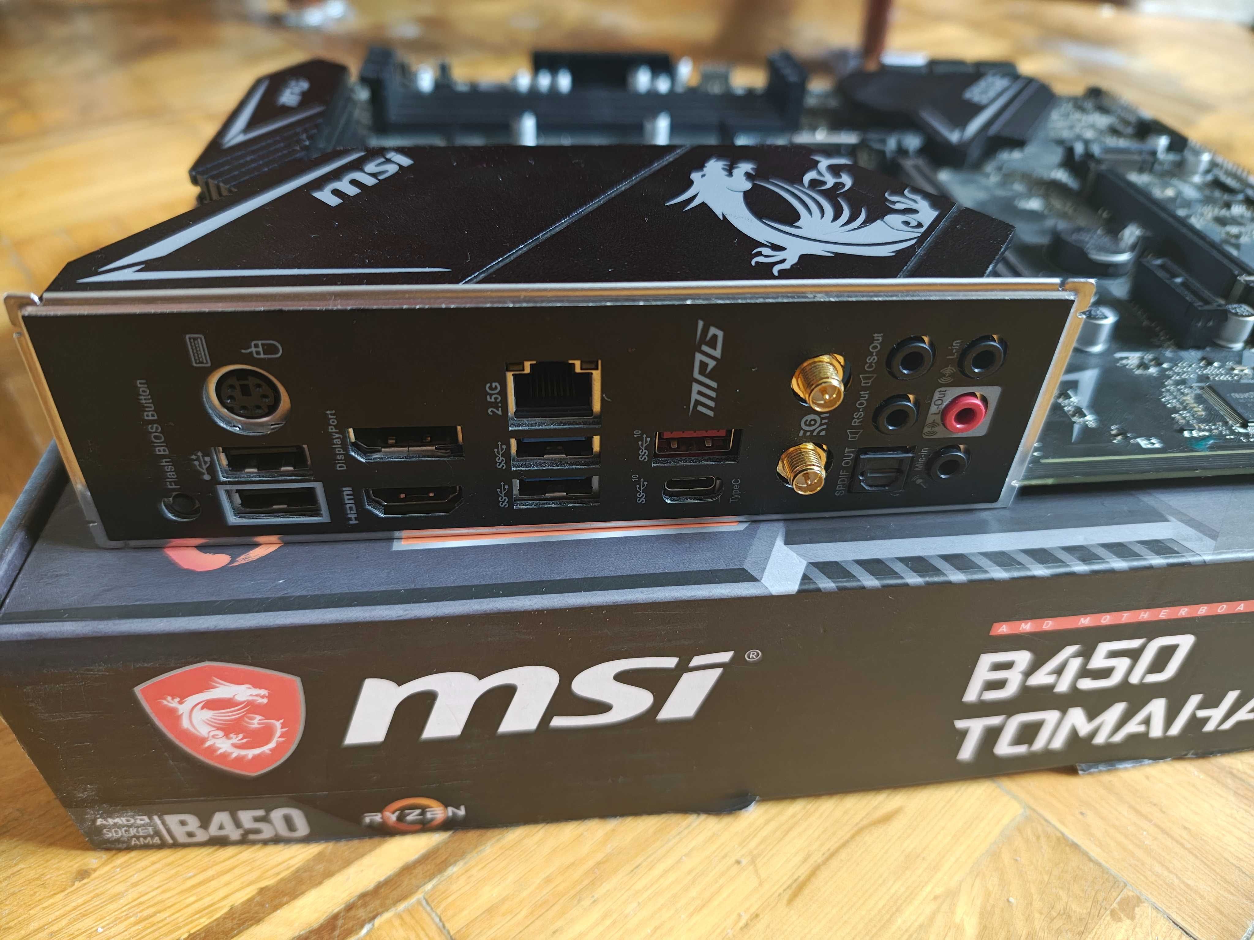 MSI MPG B550 GAMING EDGE WIFI + 2 anteny + 2 kable SATA + 2 śrubki M.2