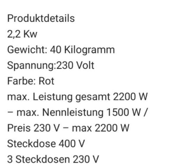 Генератор 2.2 квт.3х фазний.