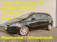 Opel Zafira 1.9Cdti 120Km*Automat*7 Osobowa*Panorama*Klimatronik*Alu*Super Stan