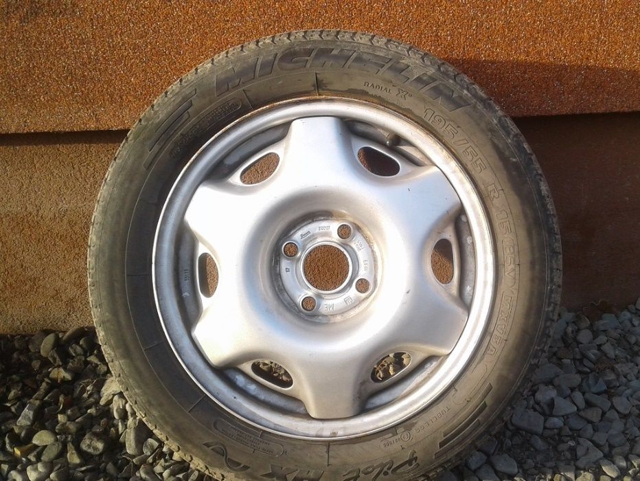 Zapas Tigra 15 Koło Zapsowe Dojazdowe Dojazdówka 4x100 ET46 Michelin