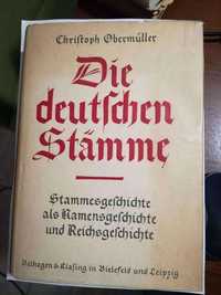 Die Deutschen Stämme - Niemieckie plemiona z 1941r.