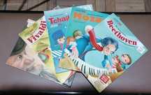 Grandes compositores livros com CD