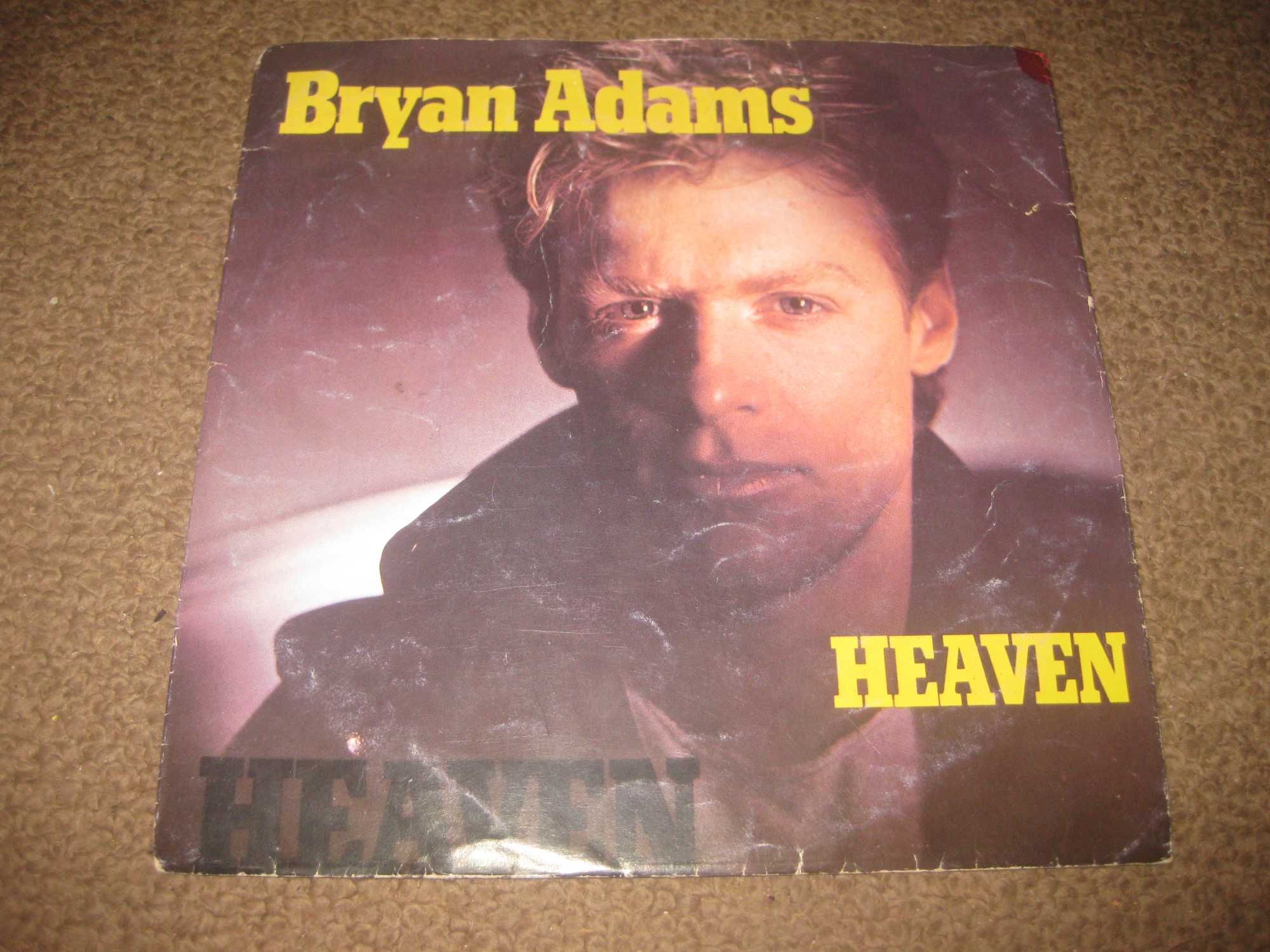 Vinil Single 45 rpm do Bryan Adams "Heaven"