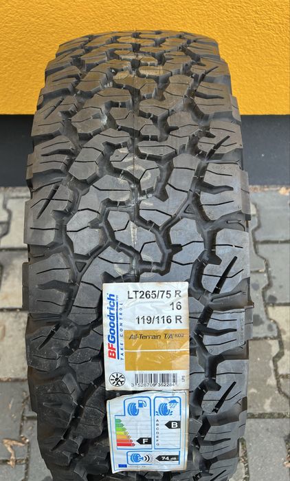 Nowa Opona BFGoodrich LT265/75R16 119/116 R