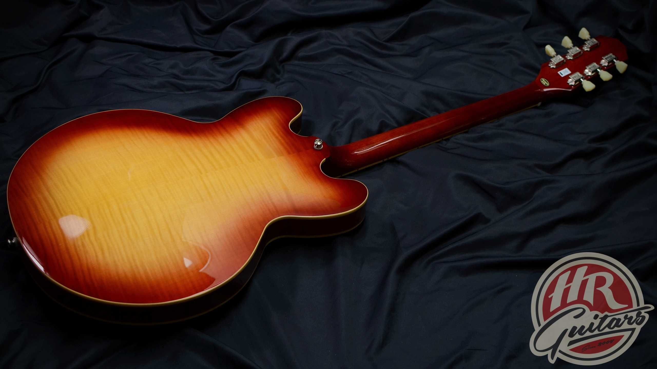 Epiphone ES-335 Figured Raspberry Tea Burst, gitara elektryczna