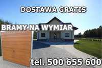 Brama garażowa uchylna 260x220 bramy na wymiar Dostawa Gratis