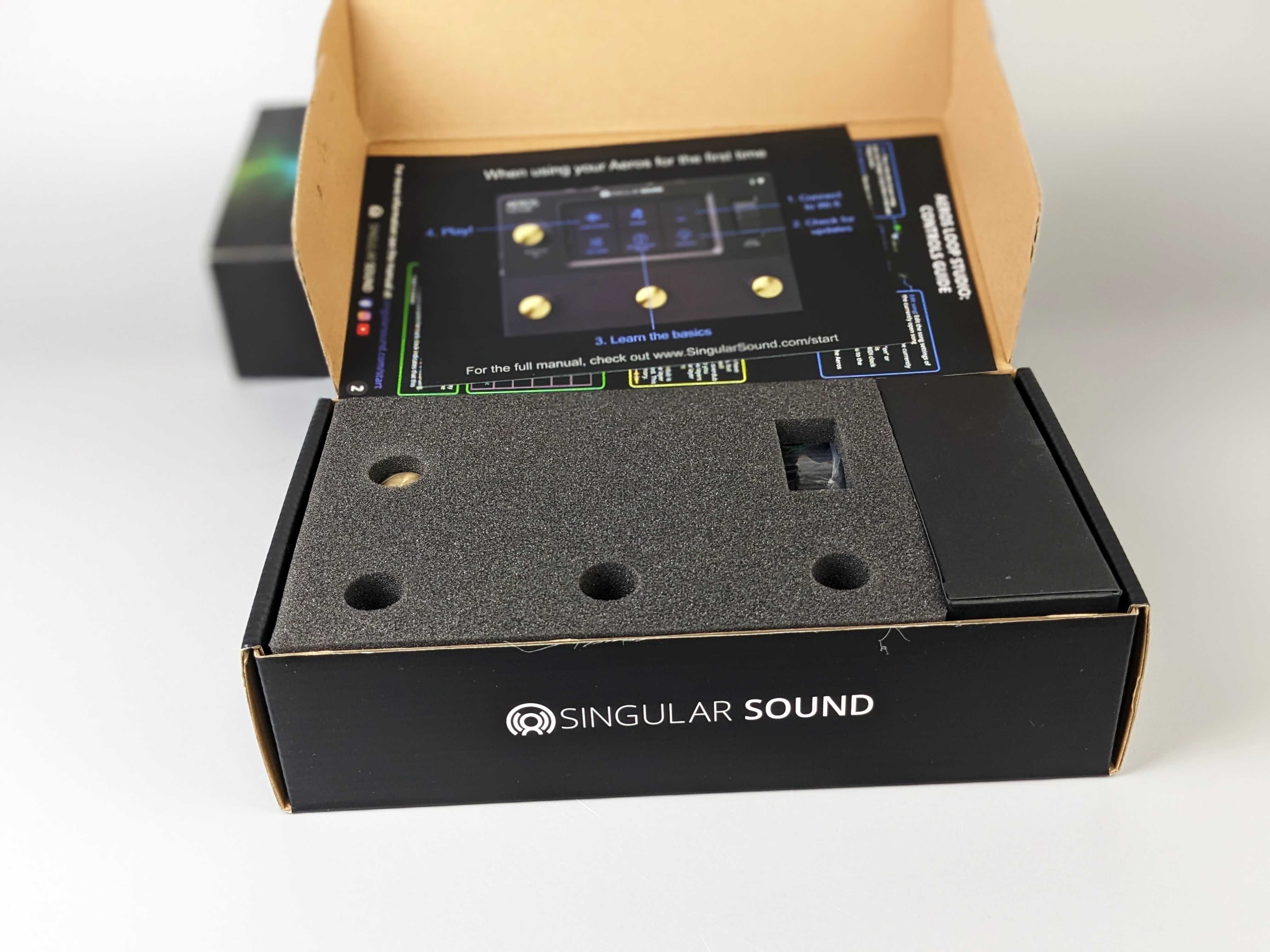 Гітарний процесор Singular Sound Aeros Gold Edition Loop Studio Лупер