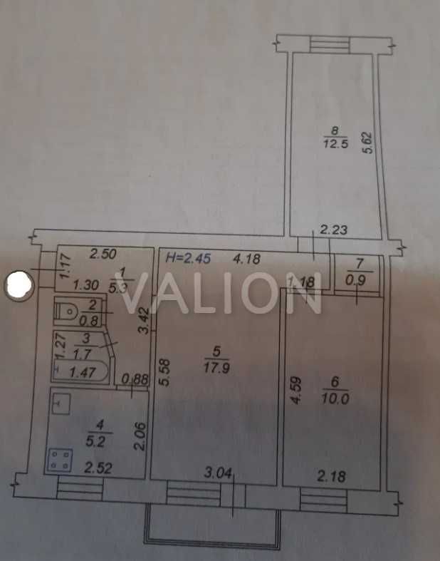 Продам 3кім.квартиру, Вишневе, вул.Ватутіна, 20А.єОселя.