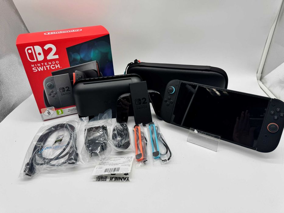 Konsola nintendo switch 2+MARIO KART WORLD JAK NOWA! od loombard milic