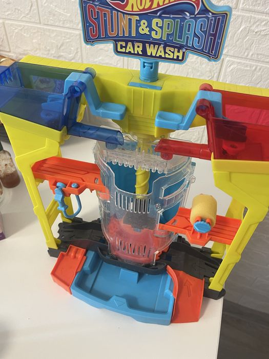 Автомойка hotwheels