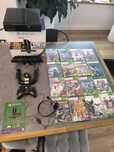 Xbox 360 500 GB  Kinect ,16 gier , pad ,kierownica – komplet got
