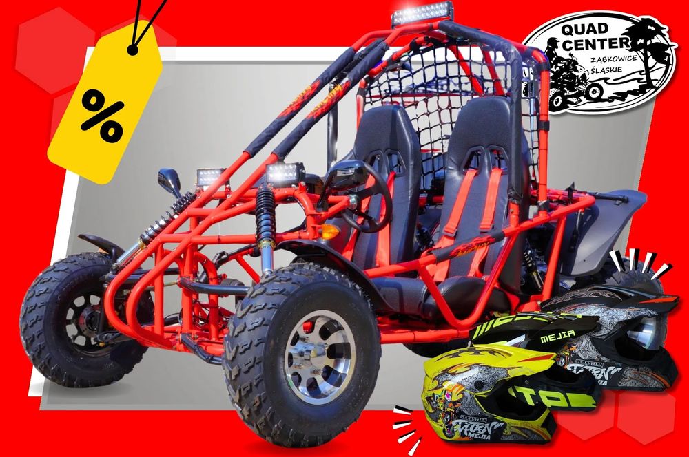 Buggy Gokart UTV 250cc KEYMOTO AUTOMAT El. Start Wsteczny LED Alufelgi