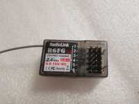 Recetor de comando Radiolink R6FG, 2.4GHz 6 canais giroscópio HV