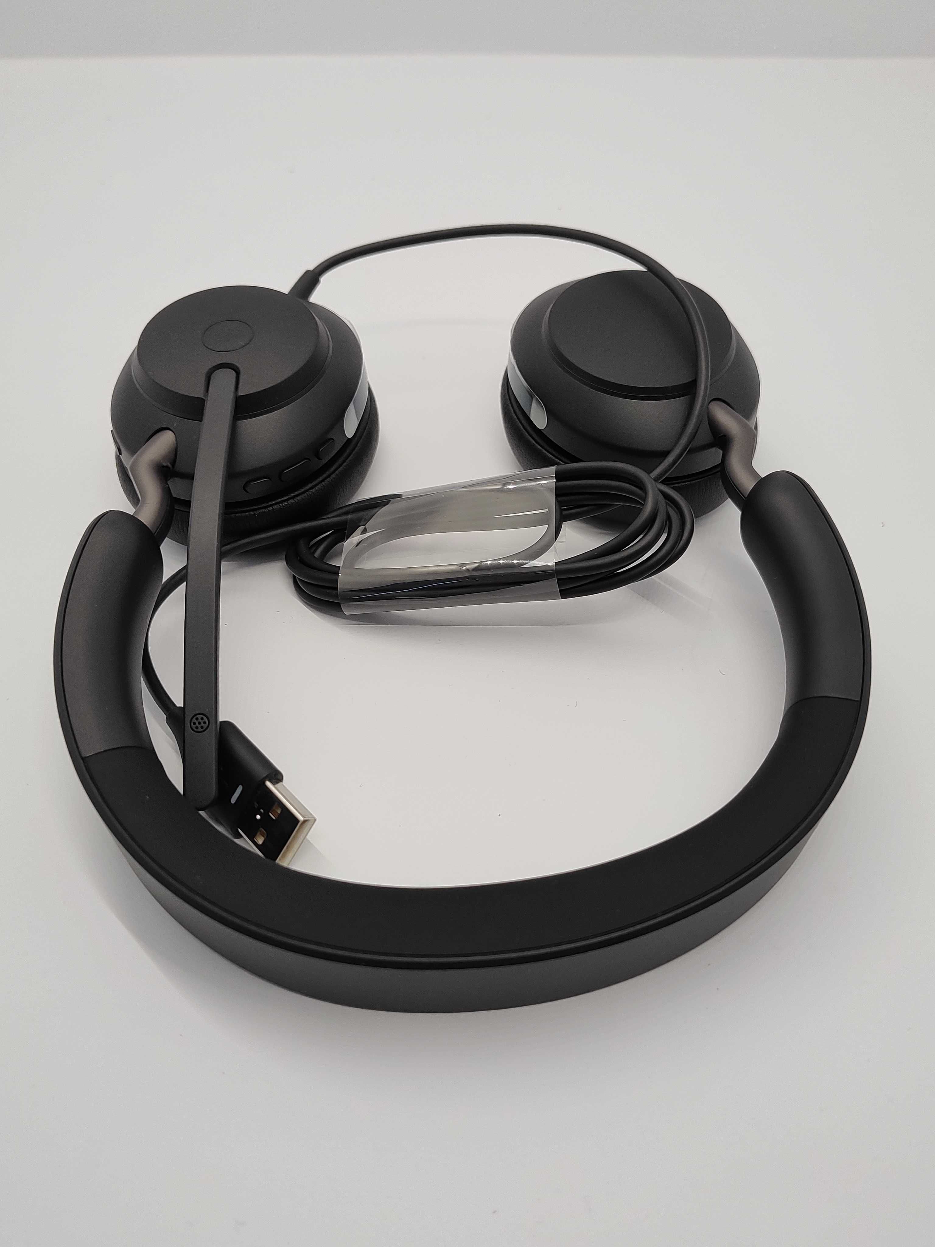 Słuchawki nauszne Jabra Evolve2 40 USB-A z mikrofonem Brak sterowania