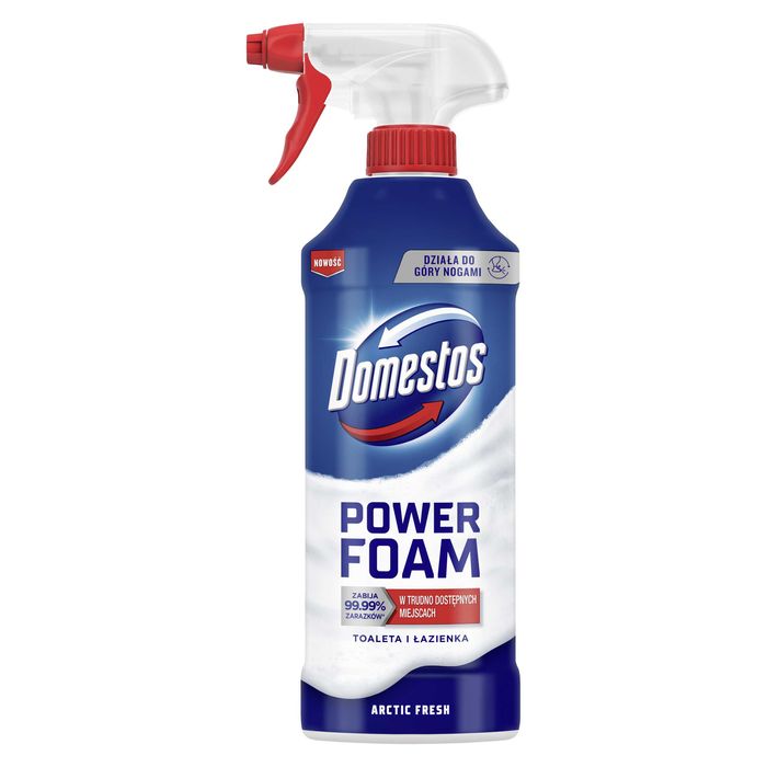 Domestos Power Foam Arctic Płyn czyszczenie WC 435 ml