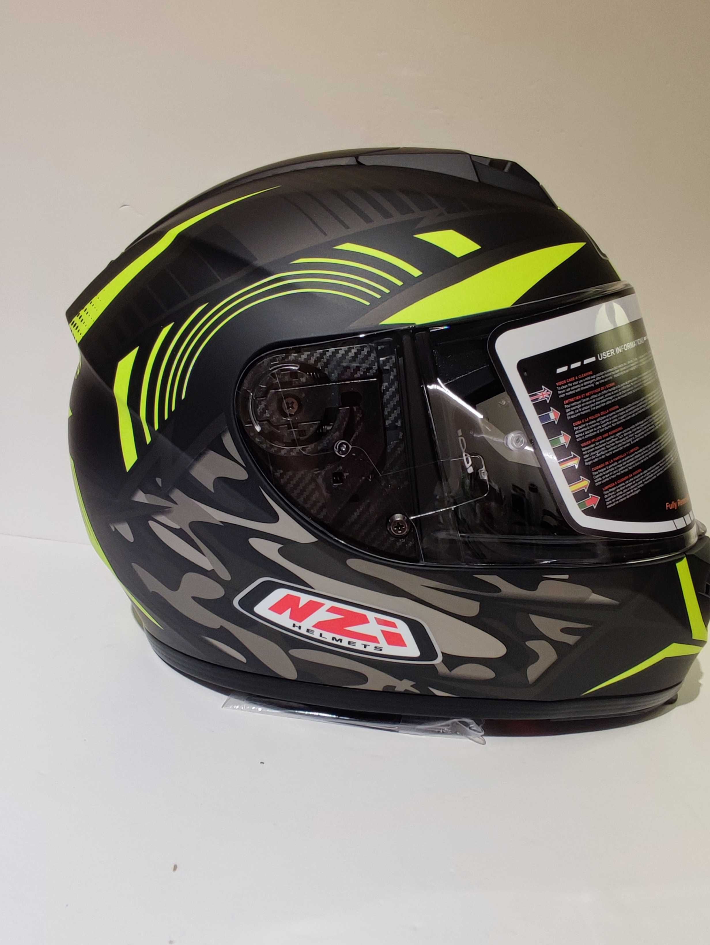 Capacete integral NZi mota scooter novo