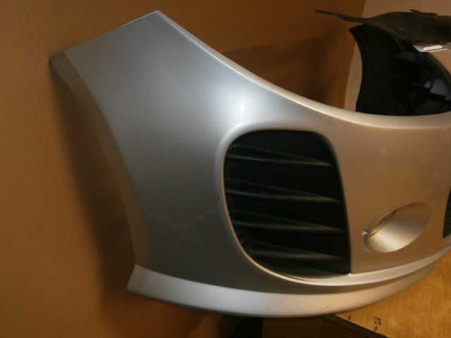 seat leon II MS Design 05-09 zderzak przód przedni srebrny LS7Y ładny