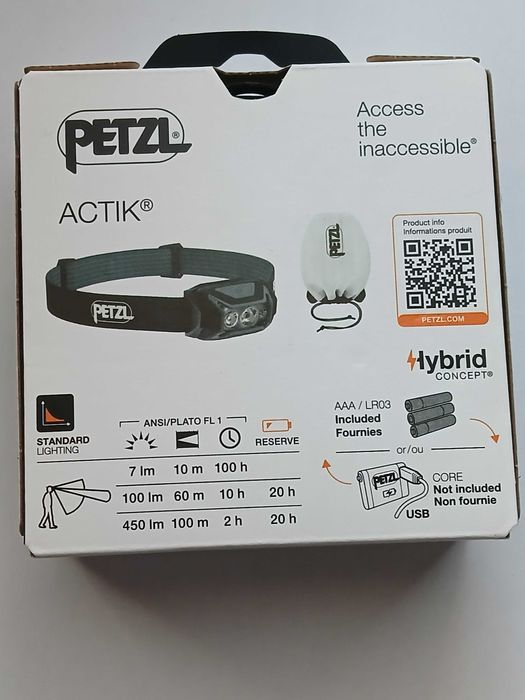 Latarka czołowa Petzl 450 ACTIK Hybrid*nowa *oryginalna