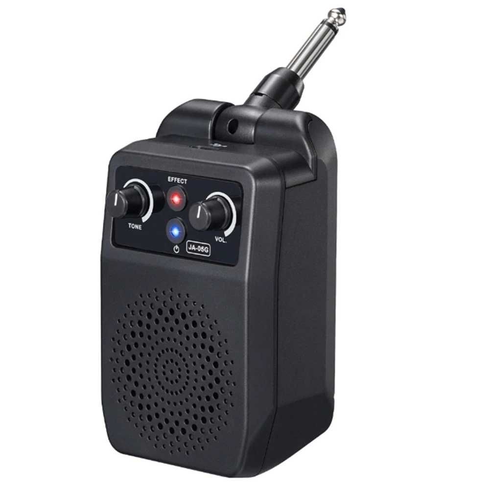 Wzmacniacz gitara instrumenty przenośny akumulator efekty Bluetooth