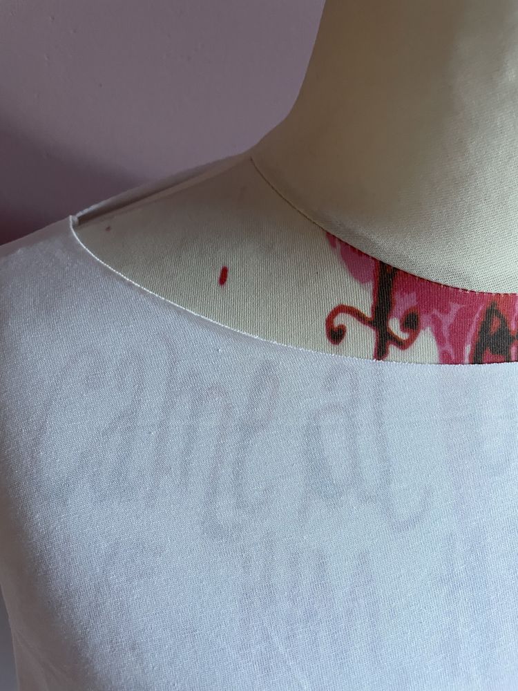 Basic tshirt bluzka laserowo cięta Azara 40/42/44/46